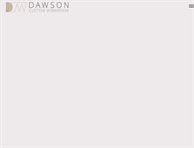 Tablet Screenshot of dawsonsf.com